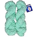 M.G ENTERPRISE Knitting Yarn Thick Chunky Wool, Gogly Sea Green 200 gm Best Used with Knitting Needles, Crochet Needles Wool Yarn for Knitting. by M.G ENTERPRISE