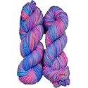 M.G Enterprise Orchid 400 gm Wool Ball Hand Knitting Wool/Art Craft Soft Fingering Crochet Hook Yarn, Needle Acrylic Knitting Yarn Thread Dyed