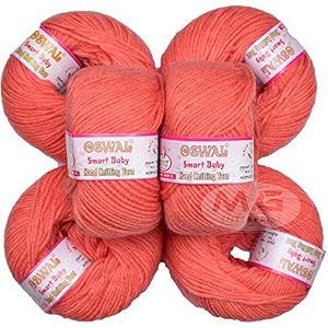 mg enterprise 100 acrylic wool red 10 pc baby soft 4 ply wool ball hand knitting woolart craft soft fingering crochet hook yarn needle knitting yarn thread dye i