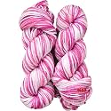 M.G ENTERPRISE Os wal Berry Magenta (300 gm) Wool Hank Hand Knitting Wool/Art Craft Soft Fingering Crochet Hook Yarn, Needle Knitting Yarn Thread dye PA