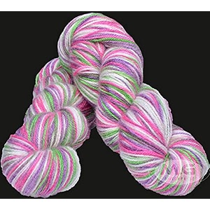 mg enterprise os wal chritmas 500 gm wool hank hand knitting woolart craft soft fingering crochet hook yarn needle knitting yarn thread dye va