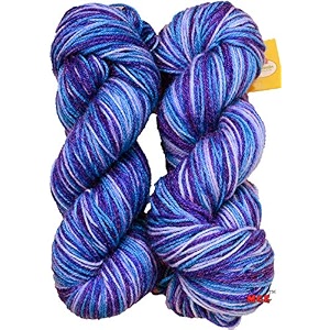 mg enterprise os wal multi royal 500 gm wool hank hand knitting woolart craft soft fingering crochet hook yarn needle knitting yarn thread dye u