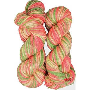 mg enterprise os wal multi berry 500 gm wool hank hand knitting woolart craft soft fingering crochet hook yarn needle knitting yarn thread dye m