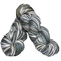 M.G ENTERPRISE Os wal Multi Grey (300 gm) Wool Hank Hand Knitting Wool/Art Craft Soft Fingering Crochet Hook Yarn, Needle Knitting Yarn Thread dye H