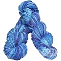 M.G ENTERPRISE Os wal Multi Royal (400 gm) Wool Hank Hand Knitting Wool/Art Craft Soft Fingering Crochet Hook Yarn, Needle Knitting Yarn Thread dye B