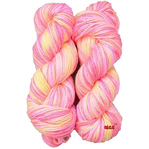 mg microrangoli knitting yarn wool berry magenta 200 gms woolen crochet yarn thread best used with knitting needles crochet needles-hf art-dgd