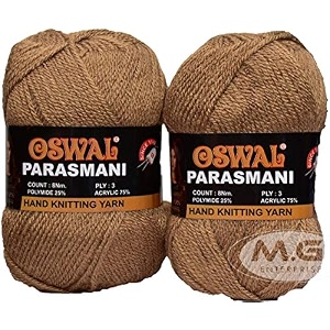 mg enterprise 3 ply knitting yarn wool baba 100 gms best used with knitting needles crochet needles wool yarn for knitting-aq art-ehd