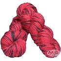 M.G ENTERPRISE Os wal Redmix (500 gm) Wool Hank Hand Knitting Wool/Art Craft Soft Fingering Crochet Hook Yarn, Needle Knitting Yarn Thread dye W