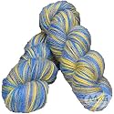 M.G ENTERPRISE Os wal Thread dye Soft Fingering Crochet Hook Hand Knitting Wool for Art Craft (500 gm, Multi)