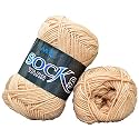 M.G ENTERPRISE Nylon Steel GreyCrochet Yarn 200 Soft Wool Thread for Knitting and Handmade Craft