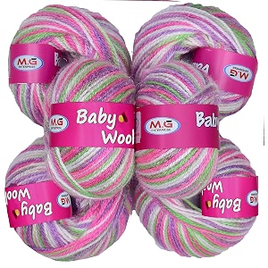 mg enterprise premium wool 100 acrylic wool chritmas 10 pc baby wool mg wool ball hand knitting woolart craft soft mg fingering crochet hook yar e