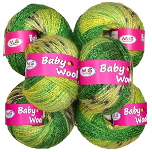 mg enterprise premium wool 100 acrylic wool f- parrot mix 12 pc baby wool mg wool ball hand knitting woolart craft soft mg fingering crochet hook yar vg