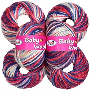 mg enterprise premium wool 100 acrylic wool multi mustang 12 pc baby wool mg wool ball hand knitting woolart craft soft mg fingering crochet hook yar be