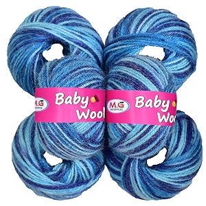 mg enterprise premium wool 100 acrylic wool multi royal 12 pc baby wool mg wool ball hand knitting woolart craft soft mg fingering crochet hook yar pd