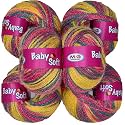 M.G ENTERPRISE Premium Wool 100% Acrylic Wool Multi Rowan (12 pc) Baby Wool M/G Wool Ball Hand Knitting Wool/Art Craft Soft M/G Fingering Crochet Hook Yar LC