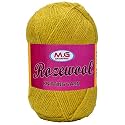 M.G Enterprise Rosemary MustardWool Yarn 200 Soft Craft Yarn for Crochet, Knitting &amp; Hobby Craft