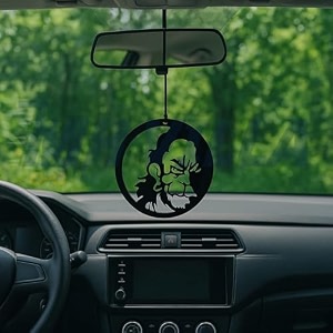 m h villa hanuman ji car hanging dream catcher for stylish car decoration items interior handmade boho charm car hanging accessories interior feathered ornament car mirror hanging gift