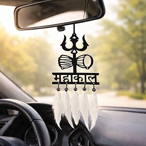 m h villa shiva mahakal dream catcher for car spiritual shiva car hanging for positive vibes unique car decoration items interior and stylish car hanging accessories interior gift