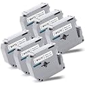 M-K231 Label Tape 12mm 0.47" Replacement for Brother P-Touch M-231 M Tape