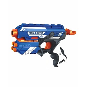 m kids 7036 blaster gun toy with 10 soft foam bullets