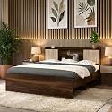 The M M Furniture Store Blissful King Size Bed Without Storage – Headboard Included – 72x78