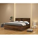 The M M Furniture Store Cozy Queen Size Bed with Headboard &amp; Box Storage – 60x78