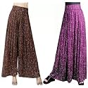 M.M. Textiles Women39s Loose Fit Palazzo P01