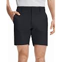 M MAELREG Golf Shorts Men 7 Inch 5 Pockets Cotton Blend Water-Resistant Flat Front Flex Solid Casual Mens Dress Shorts