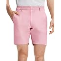 M MAELREG Golf Shorts Men 7 Inch 5 Pockets Cotton Blend Water-Resistant Flat Front Flex Solid Casual Mens Dress Shorts