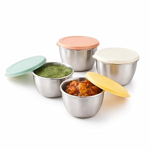 M MCIRCO Glass Meal Prep Containers with