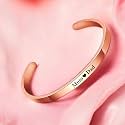 M Men Style Personalized Kada Stainless Steel Bangle Inspirational Bracelets Custom Engrave Name Text Openable Bangle for Men SKa202130