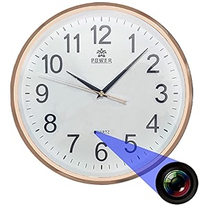 m mhb wifi wall clock hidden spy camera full hd 19201080 quality
