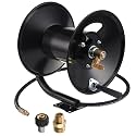 M MINGLE High Pressure Washer Hose Reel 150ft x 3/8" / 300ft x 1/4"