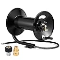 M MINGLE Pressure Washer Hose Reel 300ft x 3/8" / 500ft x 1/4", 4000 PSI