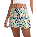 M MOTEEPI 14 inch Scalloped Hem Skorts