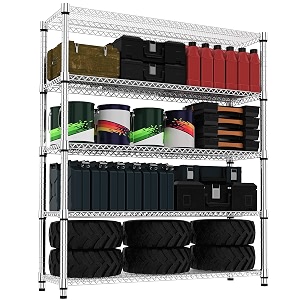 M MZG 5 Tiers Shelf 3300 lbs