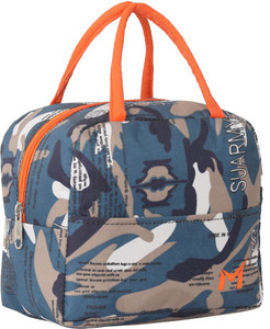 m premium hot lunch bag for six hourse men women  boys and girls waterproof lunch bag light blue 9 inch