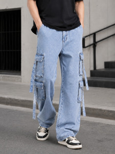 M Q Denim Men Cargos