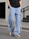 M Q Denim Men Cargos