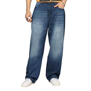 M Q Denim Men Loose Fit Denim