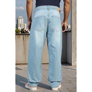 M Q Denim Men Loose Fit Denim