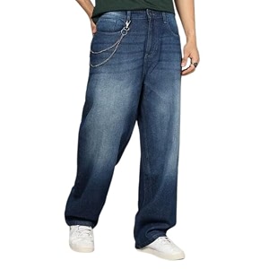M Q Denim Mens Straight Fit Jeans