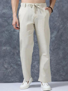M Q Denim Regular Fit Men White