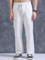 M Q Denim Regular Fit Men White