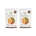 M.R Healthy Eats- Organic Dalia, Moong &amp; Sprouted Fenugreek Mix In Food-Grade Container 400g each (Pack of 2)