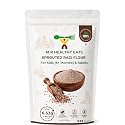 M.R Healthy Eats Sprouted Ragi Flour for Kids (6+ Months) &amp; Adults | No Added Sugar | No Preservatives or Chemicals | Rich in Calcium, Iron &amp; Fibre | Easy Cook Ragi Atta | 400g (Pack of 1)