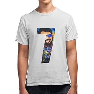 M S Dhoni Seven Mens 100 Cotton