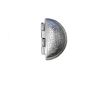 m tech aluminium gujiya maker mould pack of 1 color silver