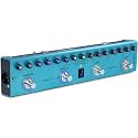 M-VAVE TANK-G Multi-effects Guitar Pedal, 36 Presets, Rechargeable Battery, Delay, Reverb, Modulation, Preamp, Darkgreen