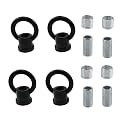 M10 Thread Ring Type Internal Thread Eye Nut Hardware Ring Pendant Lamp with 4 Bolts and 4 External Hollow Screws + 4 M10 to M12 Conversion Screws